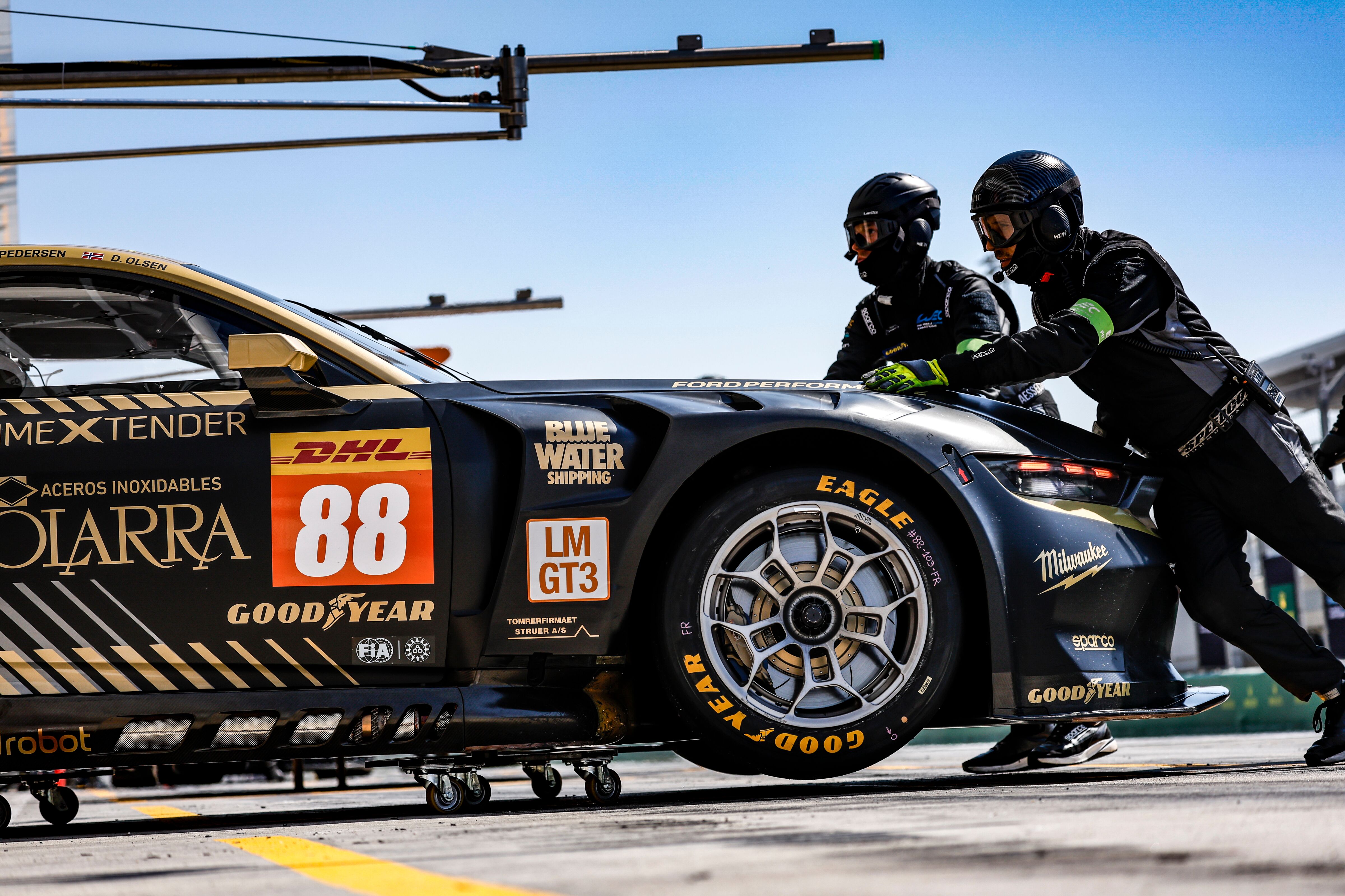圖說：固特異為2024 FIA世界耐力錦標賽（WEC）全新LMGT3組唯一輪胎贊助商，透過創新科技提供車隊強大支援
